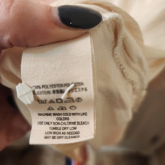 Cloth & Stone for Free People Button-Front Blouse – Cream | Size L - Picture 4 of 5